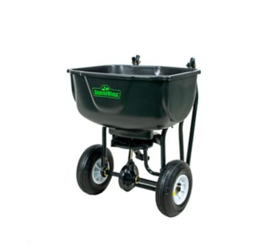 Image showing 5 th GroundWork 50 lb. Capacity Push Broadcast Spreader with Metal Controller