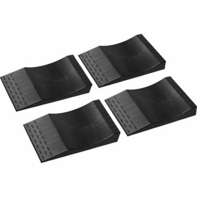 Image showing  21.65 in. x 14.2 in. x 3.6 in. Park Right Flat-Free Tire Tray, 4-Pack