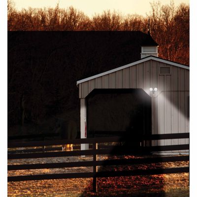 Image showing  320-Lumen Battery-Powered Dual Head LED Spotlight