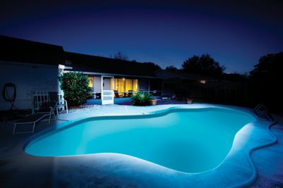 Image showing  1,100-Lumen Solar-Powered Motion-Activated Bright Security Floodlight, Silver