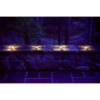 Image showing  Ninja Stars Solar LED Accent Deck Lights, 4-Pack