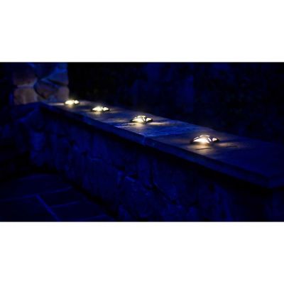 Image showing  Ninja Stars Solar LED Accent Deck Lights, 4-Pack