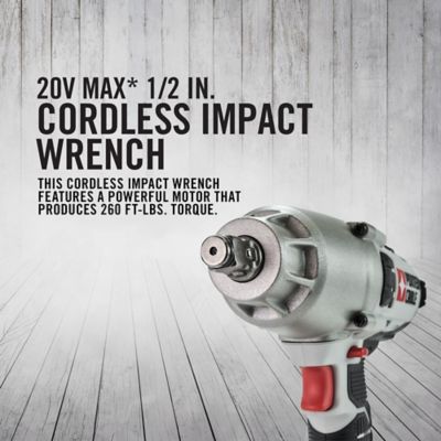 Image showing 6 th PORTER-CABLE 1/2 in. Drive 260 ft. lb. 20V Lithium-Ion Brushless/Cordless Impact Wrench