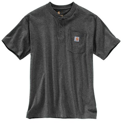 Carhartt Men's Short Sleeve Loose Fit Heavyweight Pocket Henley T-Shirt These things last for years, I still wear the Polo shirts that I got over a decade ago before these Henley's were available by Carhartt