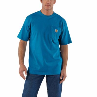 Carhartt K126 Men's Loose Fit Long-Sleeve Workwear Pocket T-Shirt at ...