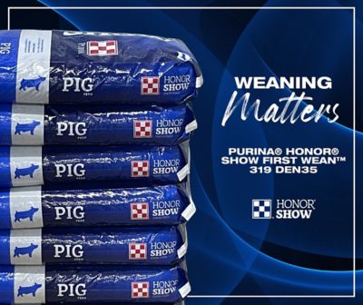 Image showing  Honor Show FIRST WEAN 319 DEN35 Pig Feed, 50 lb. Bag
