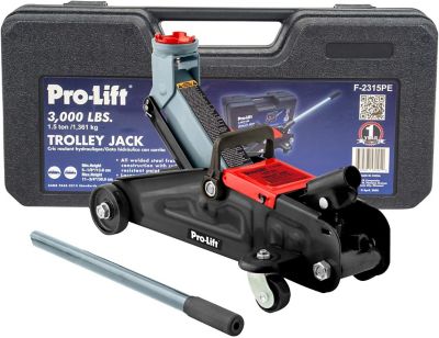 Pro-Lift 3,000 lb. Trolley Jack with Blow Mold Case