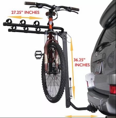 Image showing 8 th Advantage SportsRack 4-Bike TiltAWAY Rack Carrier