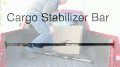 Heininger 4016 HitchMate Cargo Stabilizer Bar for Full-Size Trucks with 4017 StabiLoad Divider Bar 