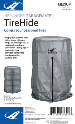 Image showing  TireHide Spare Tire Cover, Medium, 25 in.