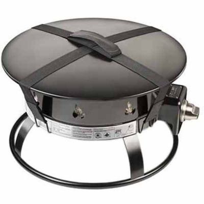 Image showing  Portable Propane Fire Pit Lid with Handle