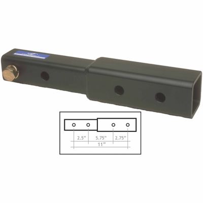 Image showing  11 in. Adjustable Trailer Hitch Extension