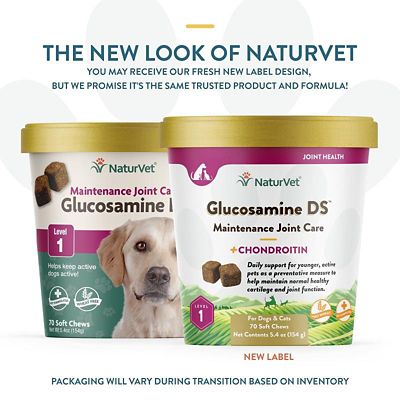 Image showing  Glucosamine DS Soft Chews for Dogs, Level 1, 70 ct.