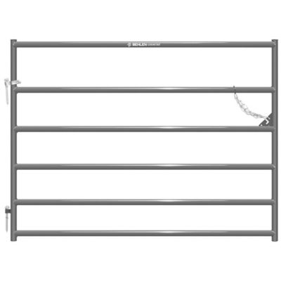 Behlen Country 6 ft. Square Corner Utility Gate, Gray