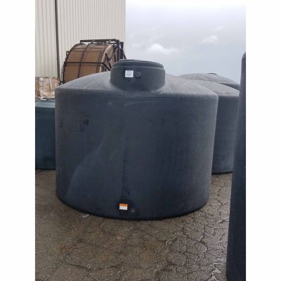 Norwesco 2,500 gal. Water Only Tank, Black