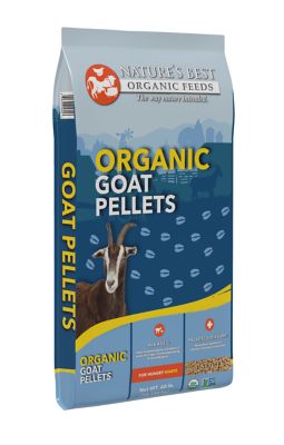 Nature's Best Organic Goat Feed Pellets, 40 lb.