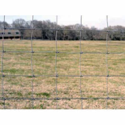 OKBRAND 330 ft. x 48 in. Hinge Joint CL1 Galvanized Sheep and Goat Fence