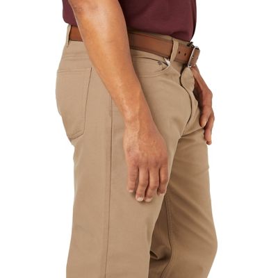 Image showing  Men's Relaxed Fit Mid-Rise 5-Pocket Canvas Pants