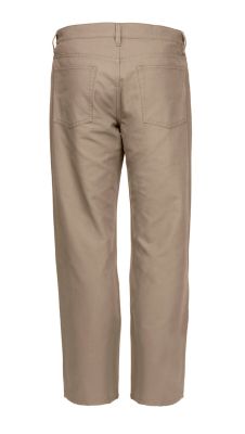 Image showing  Men's Relaxed Fit Mid-Rise 5-Pocket Canvas Pants