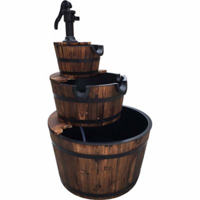 Leigh Country 15.4 in. 3-Tier Outdoor Water Fountain II