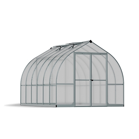 Canopia by Palram 8 ft. x 12 ft. Silver Canopia I Bella Hobby Greenhouse