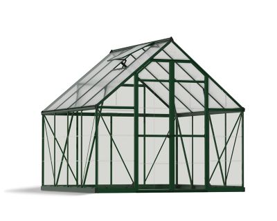 Image showing  8 x 8ft. Balance Hobby Greenhouse, Green