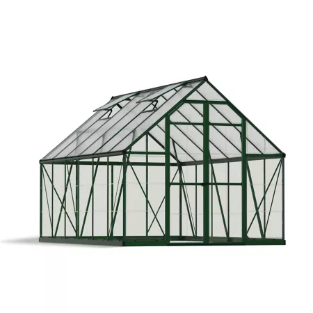 Canopia by Palram Greenhouse Hobby Green I Balance 8 ft long x 12 ft wide Hobby Greenhouses