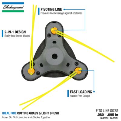 Image showing 6 th Shakespeare Ballistic Hybrid Trimmer Head