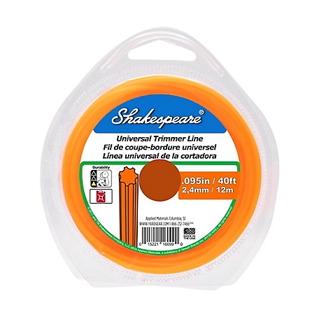 Shakespeare Universal Geared Trimmer Line, 0.095 in. x 40 ft.
