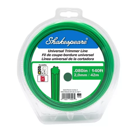 Shakespeare Universal Trimmer Line 0.08-in x 140-ft Trimmer Lines Spools & Blades