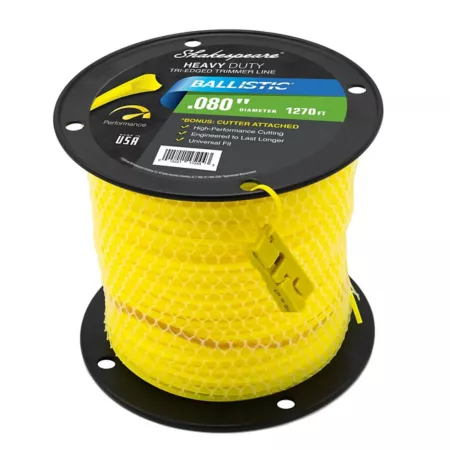 Shakespeare Tri-Edge Ballistic Trimmer Line 0.08-in x 1270-ft Trimmer Lines Spools & Blades