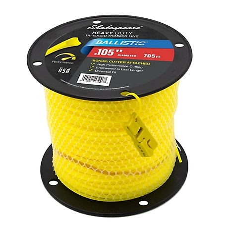 Shakespeare Ballistic Tri-Edged Trimmer Line, 0.105 in. x 705 ft.