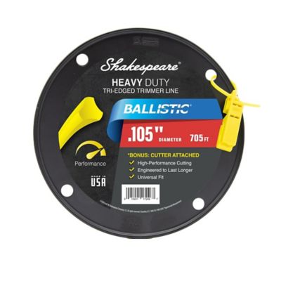 Image showing  0.105 in. x 705 ft. Ballistic Tri-Edged Trimmer Line