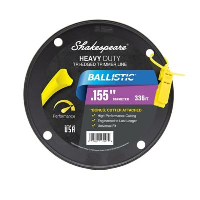 Image showing  0.155 in. x 336 ft. Ballistic Tri-Edged Trimmer Line