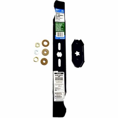 Image showing  21 in. Universal 3-in-1 Mulching Lawn Mower Blade for Bolens, Craftsman, Huskee, Husqvarna, Lawn-Boy and MTD Mowers