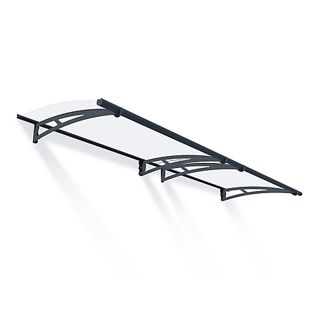 Canopia by Palram 118.9 in. x 36.25 in. Aquila 3000 Awning, Clear