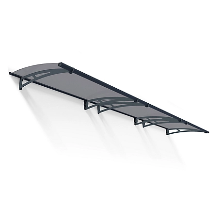 Canopia by Palram 178.3 in. x 36.25 in. Aquila 4500 Awning, Solar Gray