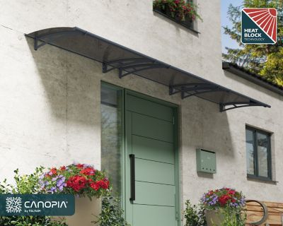 Image showing  178.3 in. x 36.25 in. Aquila 4500 Awning, Solar Gray