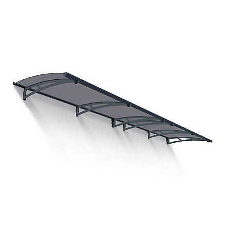 Canopia by Palram 162.2 in. x 36.25 in. Aquila 4100 Awning, Solar Gray