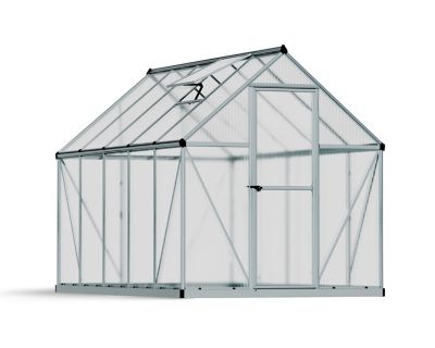 Canopia by Palram 6 ft. L x 10 ft. W Silver I Mythos Greenhouse