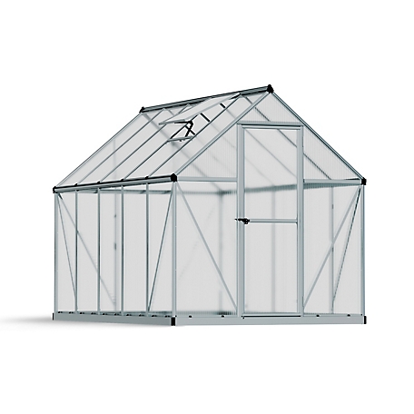 Canopia by Palram 6 ft. x 10 ft. Silver I Mythos Greenhouse