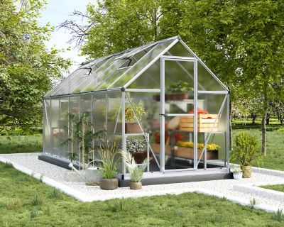 Image showing  6 ft. L x 14 ft. W Silver Canopia I Mythos Greenhouse