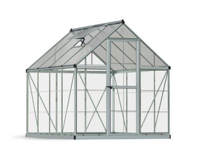 Canopia by Palram 8 ft. L x 6 ft. W Silver Hybrid Greenhouse