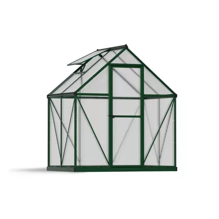 Canopia by Palram Canopia I Mythos Green Hobby Greenhouse 6 ft L x 4 ft W Hobby Greenhouses