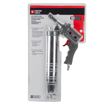 Image showing 10 th PORTER-CABLE Air Grease Gun, 14 oz., 30 to 90 PSI Required, Delivers 1,200 to 3,600 PSI