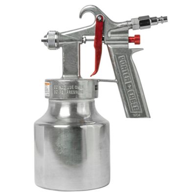 Image showing  1 qt. 50 PSI Air LVLP Pressure Feed Bleeder Spray Gun
