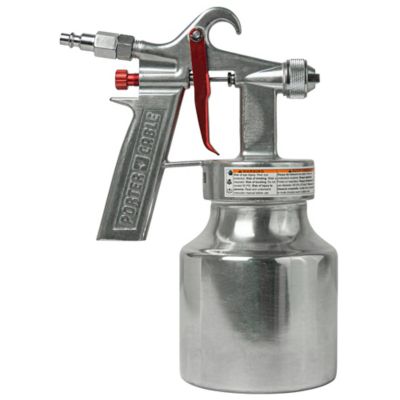 Image showing  1 qt. 50 PSI Air LVLP Pressure Feed Bleeder Spray Gun