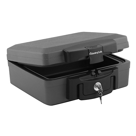 SentrySafe 0.17 cu. ft. Water/Fire Chest with Small Privacy Lock