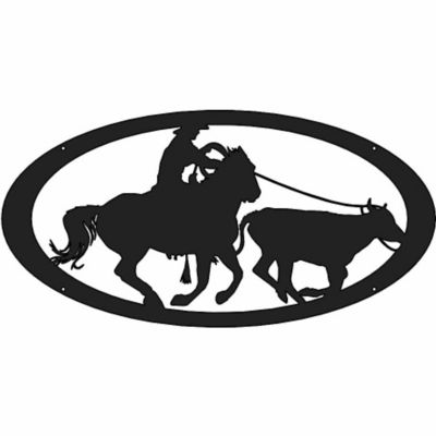 Image showing  4 ft. Oval Gate Insert, Rodeo, Black