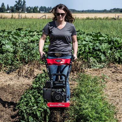 Image showing  11 in., 16 in. and 21 in. 4-Tine 99cc 4-Cycle Versa Front Tine Tiller Cultivator with Viper Engine